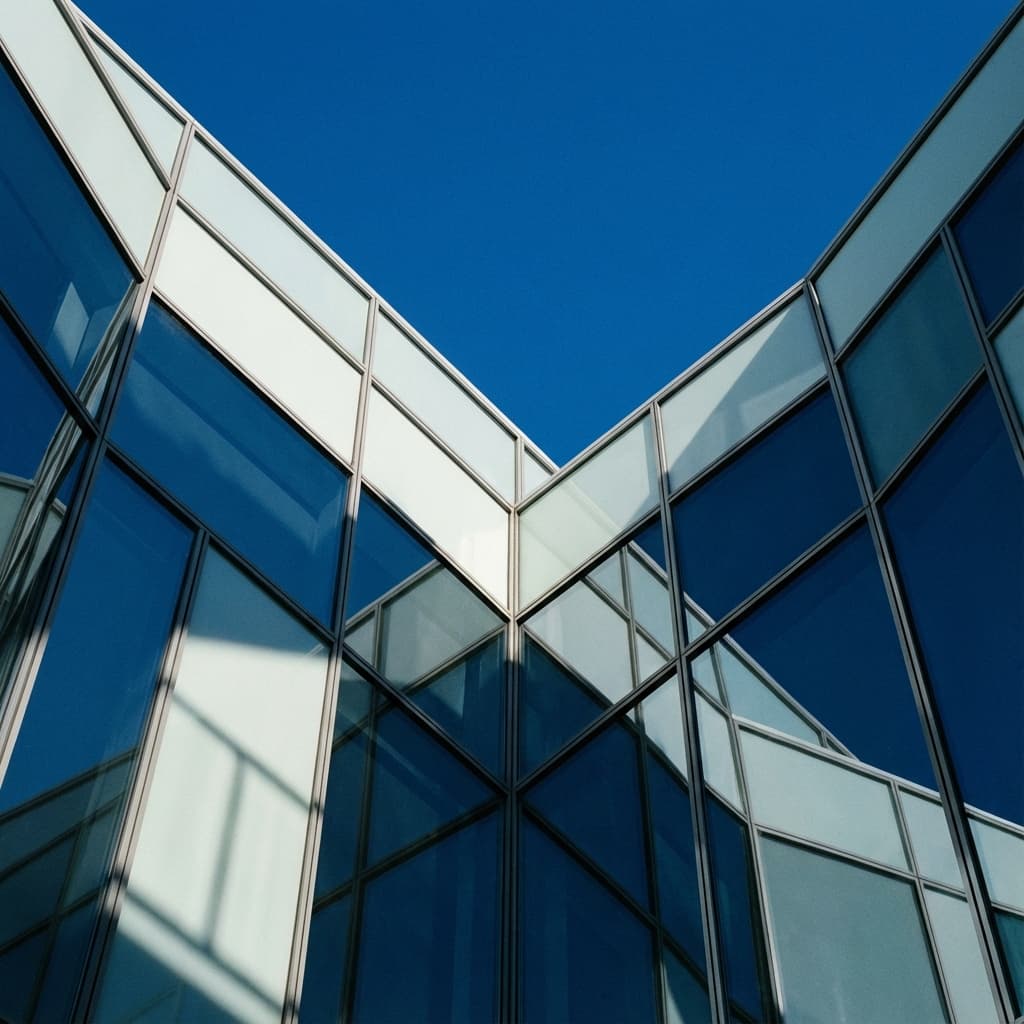 Architecture moderne géométrique
